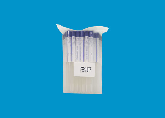 Cotonetes CM-FS913 reunidos de nylon com cotonete de amostra do ADN longo do tubo/saco de plástico