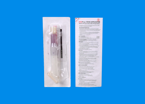 Gluconato do Chlorhexidine do aplicador de 26ML CHG álcool isopropílico de 2% + de 70%