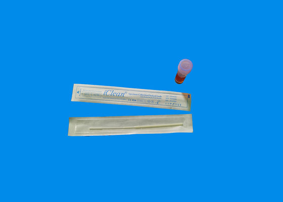 Provar de nylon Nasopharyngeal reunido limpa cotonetes nasais estéreis da gripe