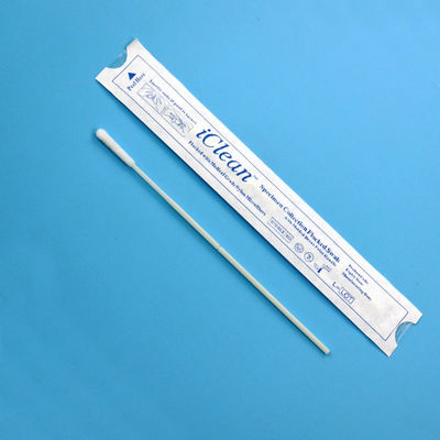Cotonete nasal do rebanho de nylon oral estéril descartável do transporte da garganta do teste de laboratório médico