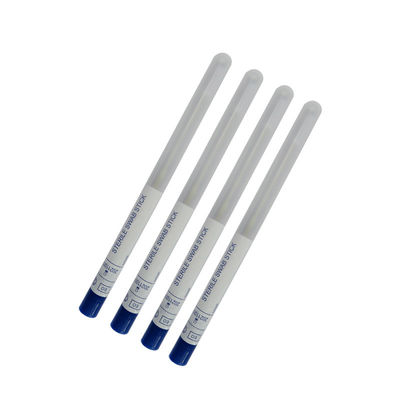 Cotonete reunido Nasopharyngeal da fibra de nylon para a amostra com tubo do transporte