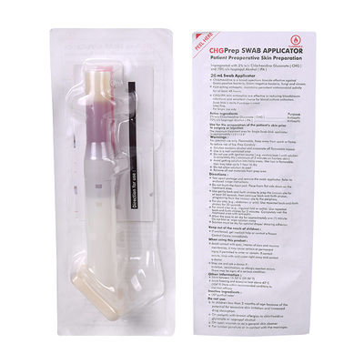 10,5 aplicador da preparação CHG do Ml/punho do ABS aplicador do Chlorhexidine